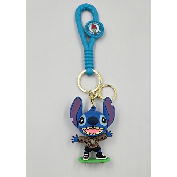 Disney Rubber Adorable Stitch Keychain - Picture 1 of 7